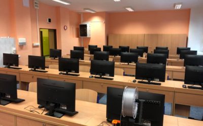 Fotografie projektu Modernizace IT učebny a vybudování konektivity v základní škol TGM